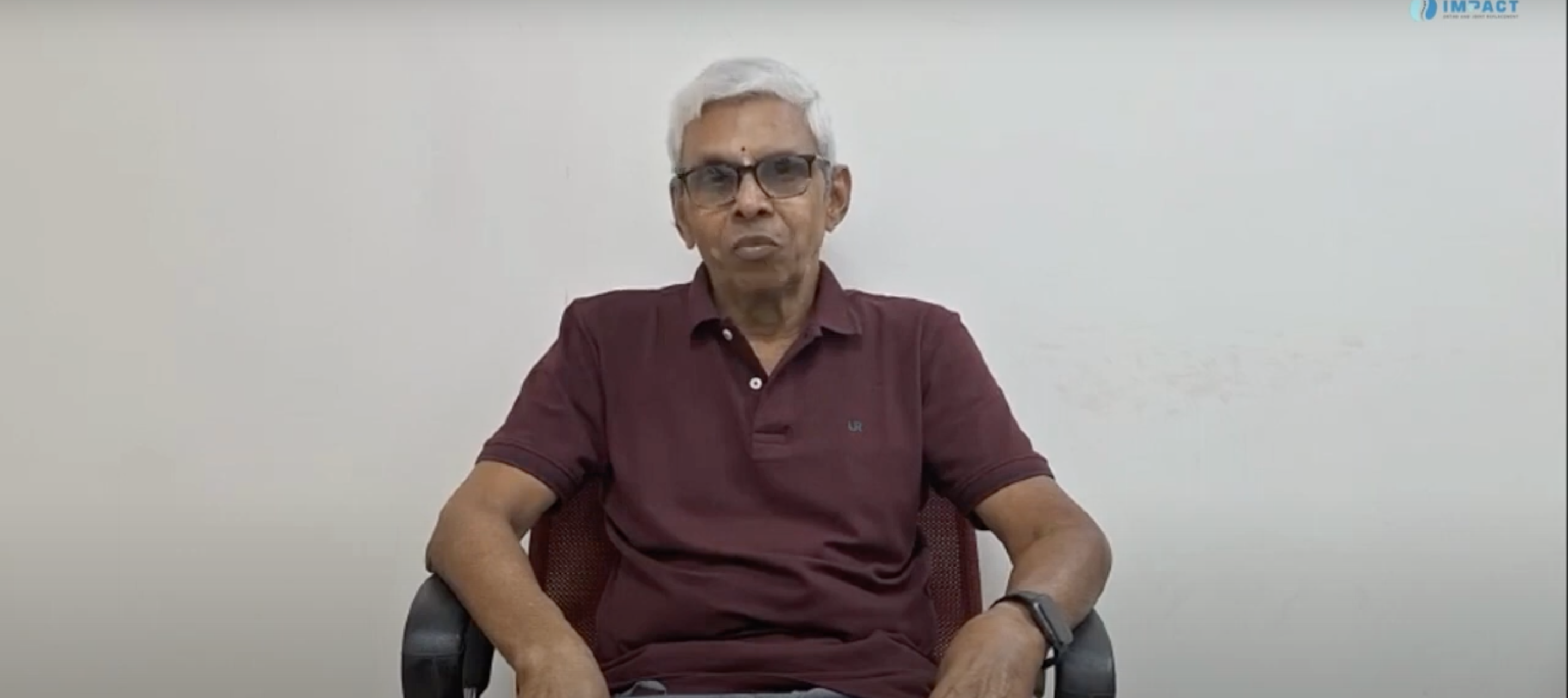 Total Knee Replacement Surgery, patient's Testimonial   Dr  Sharath Babu, Orthopedic Surgeon, Hyd